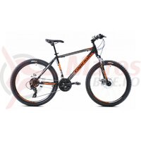 Bicicleta Capriolo Oxygen 26 black-orange