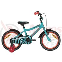 Bicicleta copii Kellys Wasper 16 inch, albastru