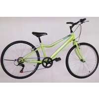 Bicicleta copii Neuzer Bobby Basic Revo, 24', 6V -Verde Neon/Celeste-Verde