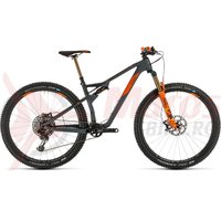 Bicicleta Cube AMS 100 C:68 TM 29 grey/orange