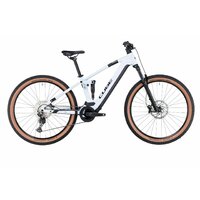 Bicicleta Electrica E-BIKE CUBE STEREO HYBRID 120 PRO 625 Flashwhite Black 2023 - roti 29 Inch