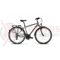 Bicicleta Kross Trans 2.0 28 S graphite-grey-silver-glossy 2020
