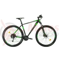 Bicicleta MTB Sprint Maverick Pro 29 2021 Negru Mat/Verde