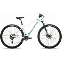 Bicicleta Rock Machine Catherine 20-29 29 Alb/Cyan Neon/Albastru Petrol