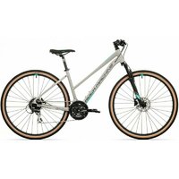 Bicicleta Rock Machine Crossride 300 Lady 29 Gri/Verde - Shimano