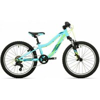 Bicicleta Rock Machine Storm 20 VB 20 Cyan Neon/Petrol/Galben Neon 9