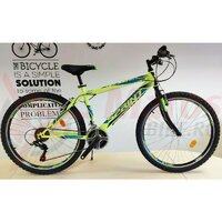 Bicicleta Sprint Active 26 furca rigida Verde neon 2021