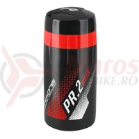Bidonas Raceone PR1 pentru scule 600ml negru logo rosu/alb