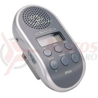bikeradio w.autom.searchrun for stations MP3 access,grey without batteries