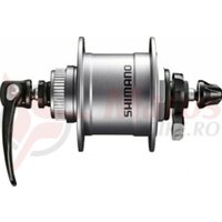 Butuc fata dinam Shimano DH-T4050 100mm, 36 hole, CL,1,5 W sil.SNSP