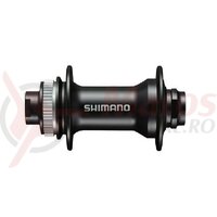 Butuc fata Shimano HB-MT400 pt.disc center lock 36h negru