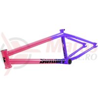 Cadru bicicleta BMX Sunday Sweeper - pink fade lila, 21
