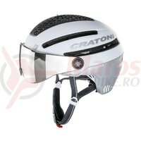 Casca Cratoni Commuter (Pedelec) alb mat