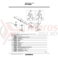 Catadioptrii pedale Shimano SM-PD58