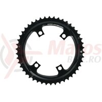 Foaie angrenaj Sram Road asymmetrical 11V, negru, 46T, aluminiu, 3mm
