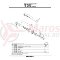 Cheie rapida Shimano HB-M775 133mm (5-1/4