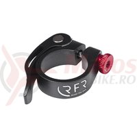 Colier tija sa RFR QR negru/rosu 34.9 mm