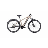 Bicicleta Electrica Cube REACTION HYBRID PERFORMANCE 500 ALLROAD, Metalicbrown Orange, 2023, Roti 27.5 inch