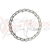 Disc frana Ashima ARO-09 180mm Super Light alb