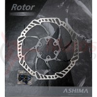 Disc frana Ashima ARO-15 180mm negru