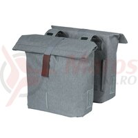 Geanta portbagaj Basil City grey melee, 30x18x49cm