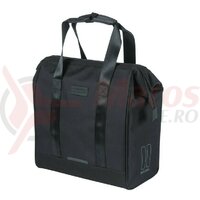 Geanta portbagaj cu prindere, Basil Grand neagra, 34X19X35 cm