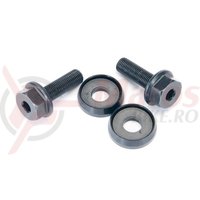 Hex bolt  washer set Eclat fits on front  rear female axles