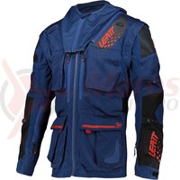 Jacheta Leatt Moto 5.5 Enduro Blue