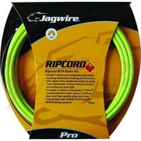 Kit bowden frana MTB Jagwire Ripcord Pro diametru 5mm verde Merida,'substrat de chevlar' 3000mm