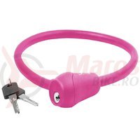 Lacat cu cheie 12x600mm roz S12.6S M-Wave