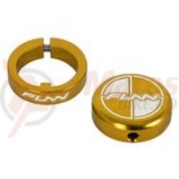Lock ring cu bar ends FUNN COMBAT II laser logo aurii