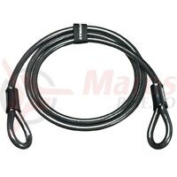 Cablu antifurt Trelock 2 loops 12mm ZS 180/180/12, black, 180cm