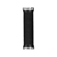 Mansoane REVERSE Classic Lock On 28mm x 130mm negru/argintiu