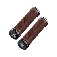 Mansoane REVERSE GRIPS Lock On Nico Vink Signatur 30mmx130mm maro-negru