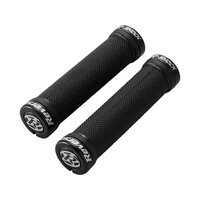 Mansoane REVERSE R-Shock Lock On 31mm x 130mm negru/negru