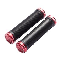 Mansoane REVERSE Spin Lock On 30mm x 130mm negru/rosu