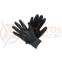 Manusi cu degete, size 8, W. 6 PCS, negru