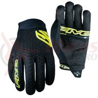 Manusi Five Gloves XR - AIR men's,  black/yellow fluo