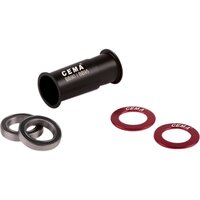Monobloc BB90-BB95 for Shimano W: 90,5/95 x ID: 37 mm Ceramic - black/red