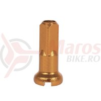 Niplu aluminiu 14 mm orange CN Spoke