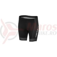 Pantaloni scurti Castelli Future Racer Kid pentru copii Negru