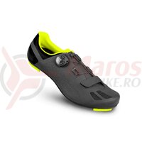 Pantofi ciclism FLR F-11 Pro Road negru/galben neon