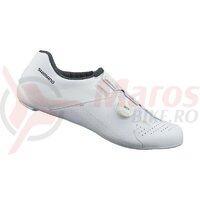 Pantofi ciclism Shimano on-road/road competition SH-RC300MW white