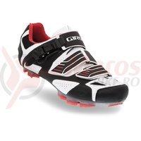 Pantofi MTB Giro Code negru/rosu