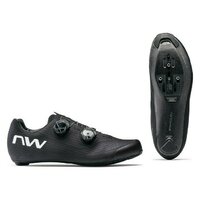 Pantofi Northwave Road Extreme Pro 3, negru/alb