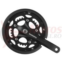 Pedalier Shimano Claris FC-RS200 50x34T 175mm pentru 8v negru