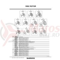 Placa de fixare Shimano pentru rotor SM-RT75 #818 0300