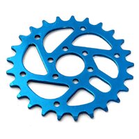 Placa pedalier BMX KHEbikes MVP 25T - albastru