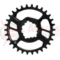 Placa pedalier Sram X-Sync 11v 28T neagra otel Direct mount 3 mm