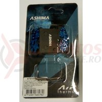 Placute frana Ashima AT0104, Air Thermal, semi-metalice, compatibile Shimano XTR, Deore XT, Deore LX..